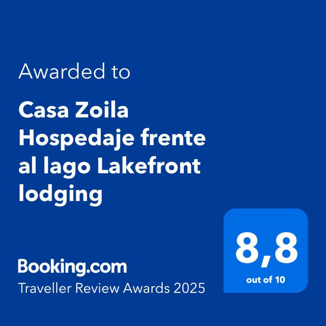 Casa Zoila Hospedaje Frente Al Lago Lakefront Lodging Διαμέρισμα Flores Εξωτερικό φωτογραφία
